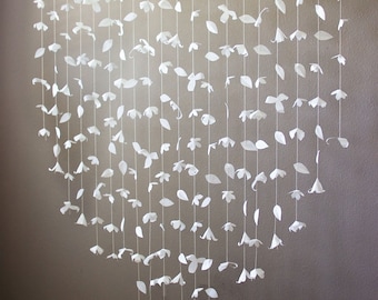 Anthropologie Inspired Paper Flower Garland