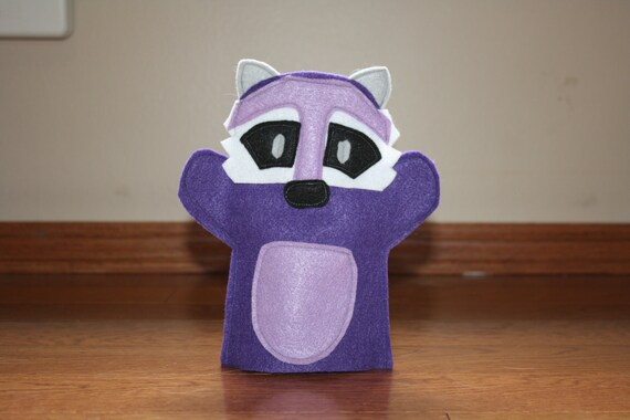 webkinz purple raccoon