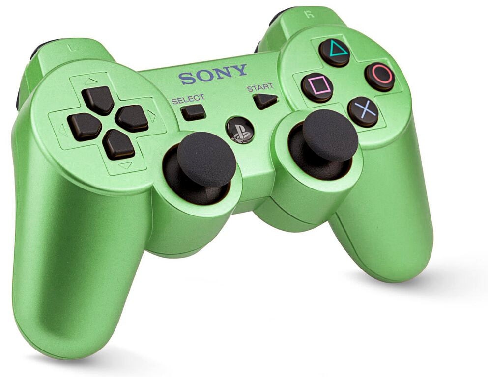 Custom PS3 controller Wireless PALE GREEN by RhinoControllers