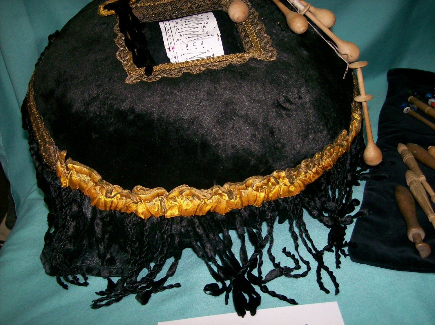 Victorian Lace Making Pillow Lace Making Pillow Antique Lace