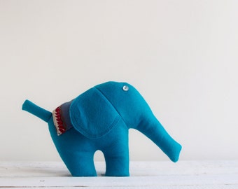 green elephant soft toy