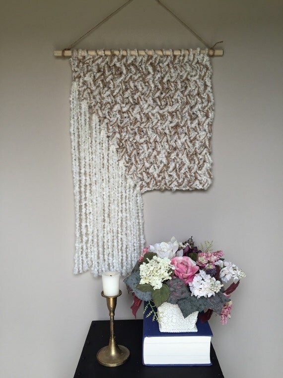 Crochet wall decor