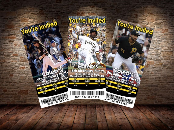 designs pool pittsburgh File Print  Pirates Invitations Themed  At Digital Home   Pittsburgh