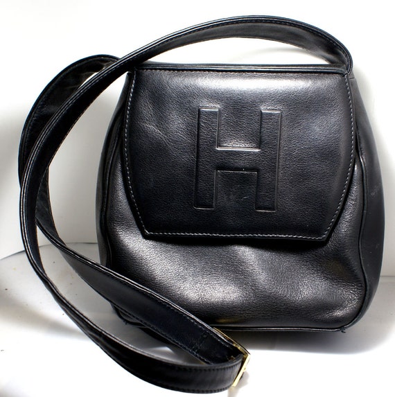 Vintage Halston buttery soft black leather by WomansRenaissance