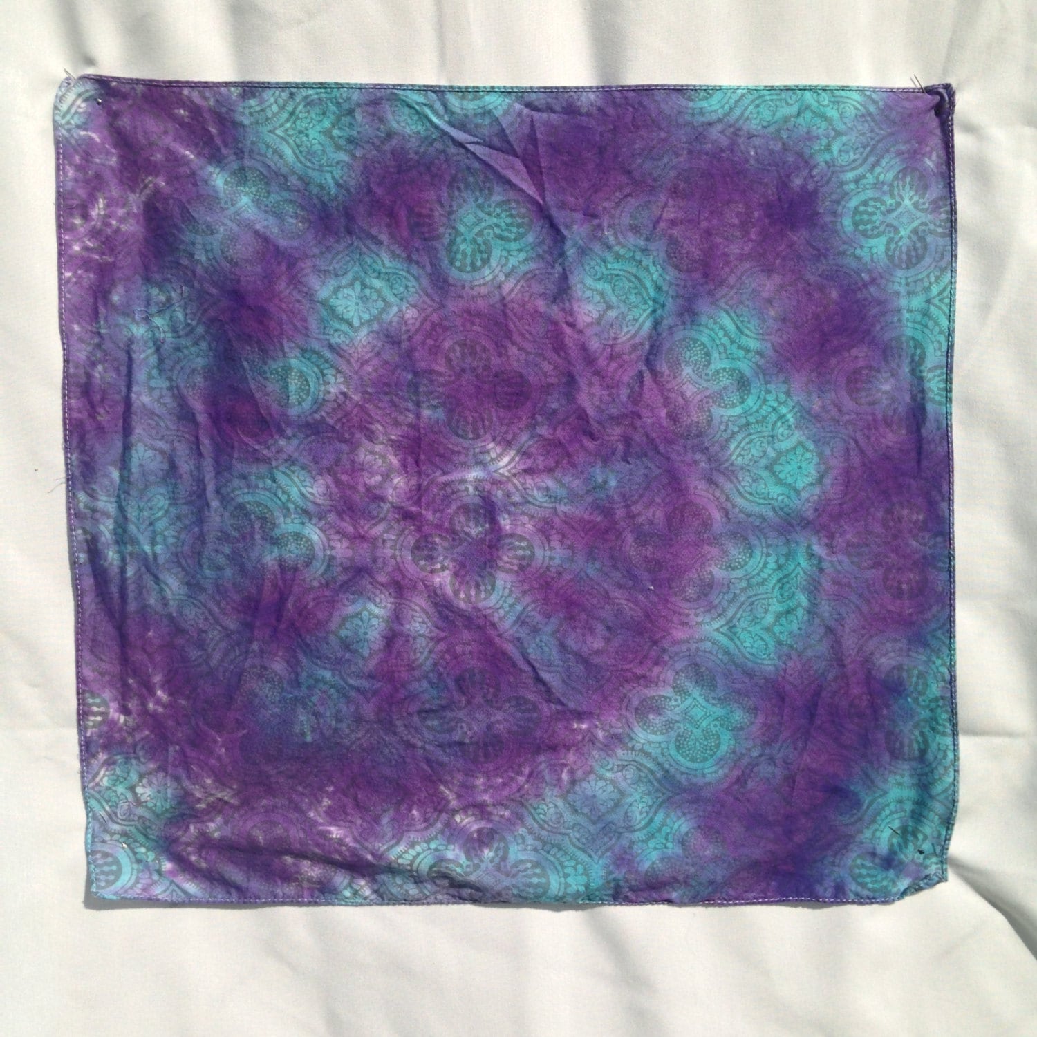 Tye Dye bandana by Tyedyedreads on Etsy