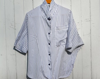 Oversized Striped Shirt | women's | size small