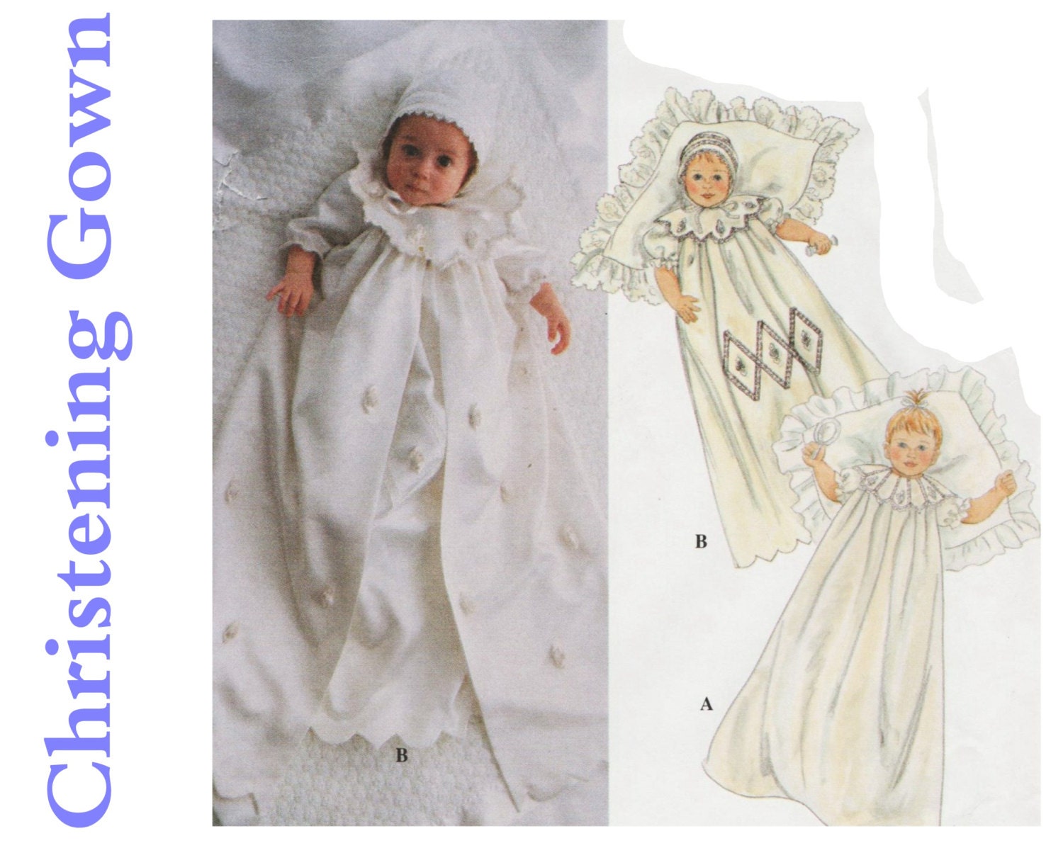 christening-gown-pattern-simplicity-8853-size-xxs-l-baptism