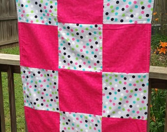 Sock Monkey Baby Quilt