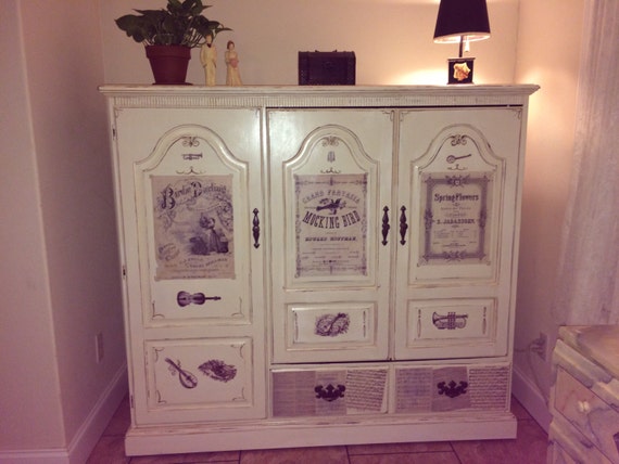 items similar to shabby chic entertainment center on etsy items similar to shabby chic entertainment center on etsy