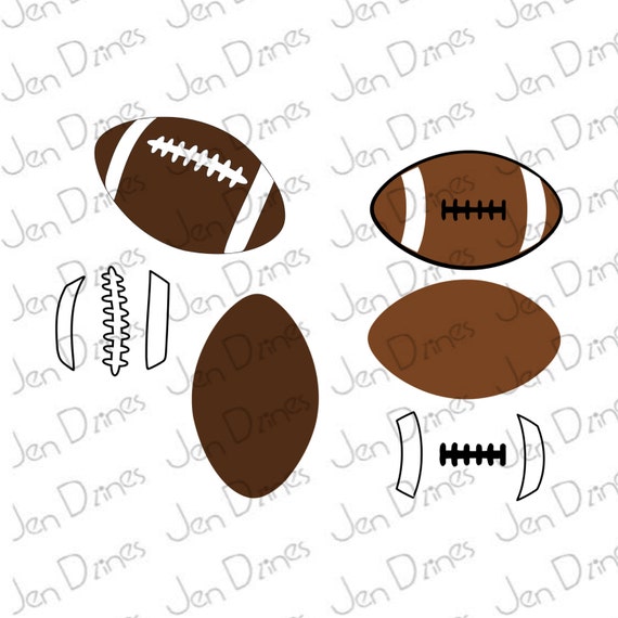 Download Football laces SVG DXF EPS, svg cutting files for Cricut ...