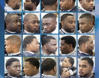 hair styles men poster