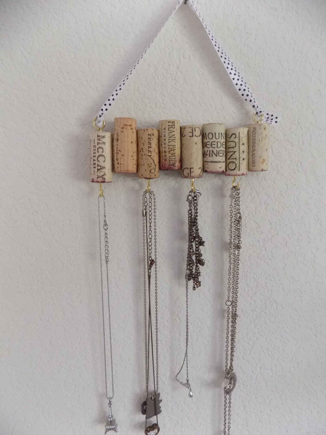 Wine Cork Jewelry Holder