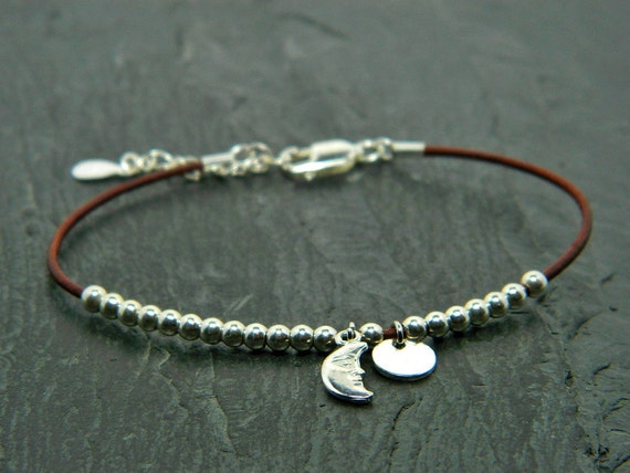 Leather And Sterling Bracelet 4
