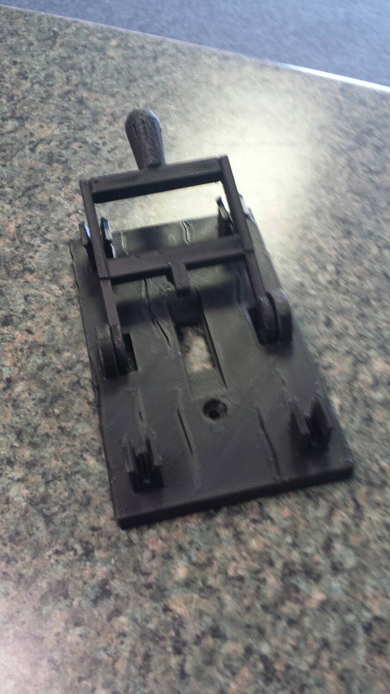 3D Printed Mad Scientist Light Switch Cover by Geek3DPrinting