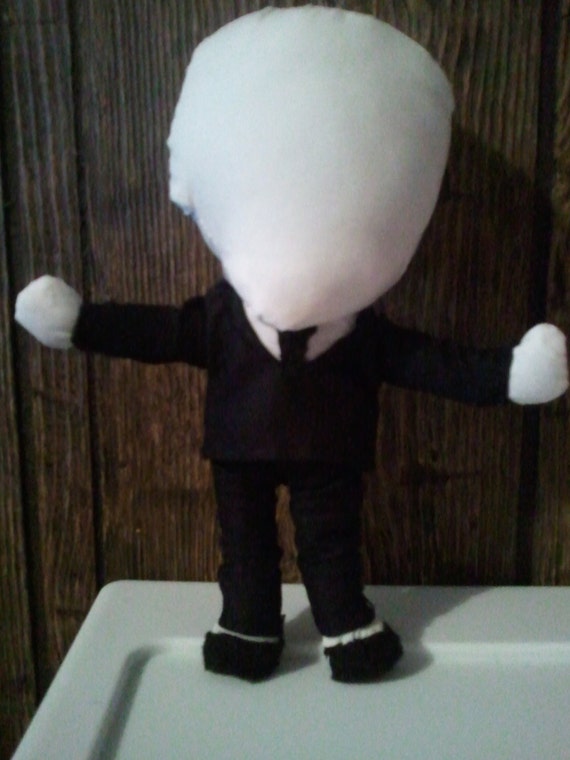 slender man plush toy