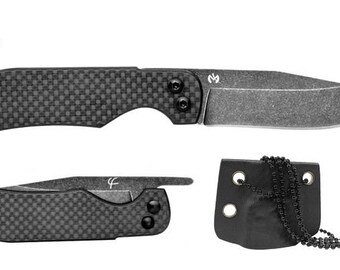 Fred Perrin Knives Pliant Carbon Fiber