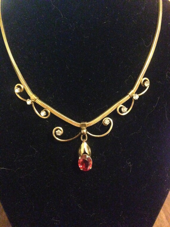 Vintage 12k gold filled necklace