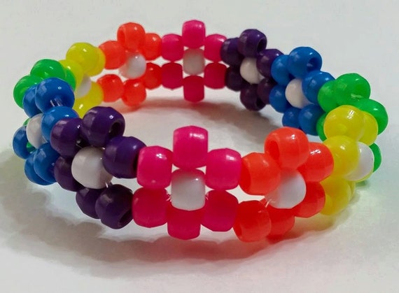 Kandi flower Bracelet