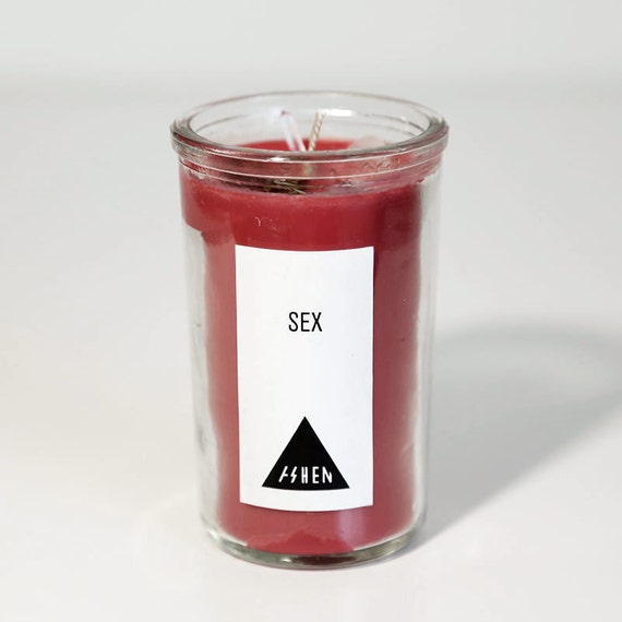 Sex Ritual Candle Red By Ashenla On Etsy 