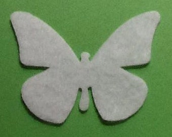 Butterfly Felt Cut Out for wax dipping and other projects, 50 ct.