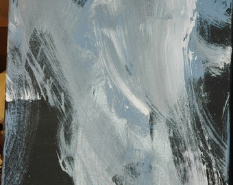 Painted by a Pony! "Ghost Horse" painting