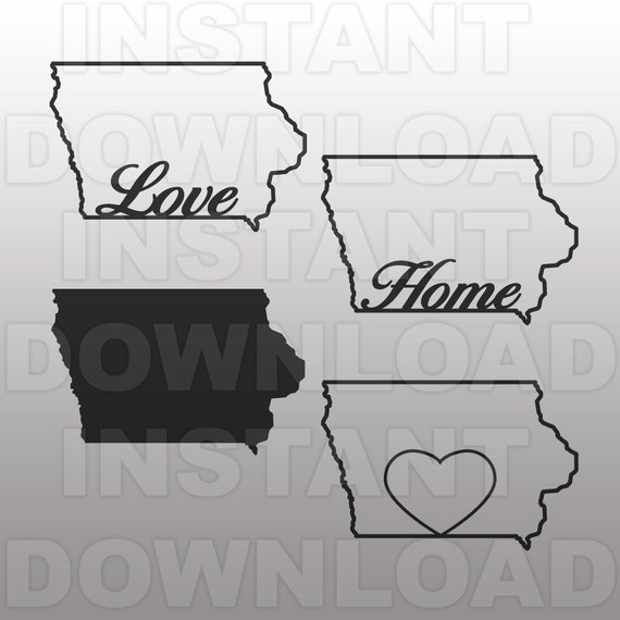 Vinyl Cutter Software >> Iowa State Outline SVG File Commercial & Personal Use Vector Vinyl Cutter Software >> Iowa State Outline SVG File Commercial & Personal Use Vector