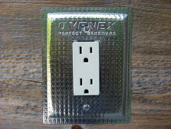 Antique Kitchen Light Switch Cover GFCI Outlet by tincansally Antique Kitchen Light Switch Cover GFCI Outlet by tincansally