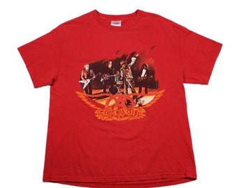 Vintage 90s Aerosmith Concert Shirt Mens Size Large