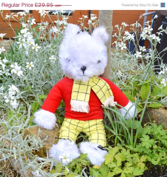 original rupert bear soft toy