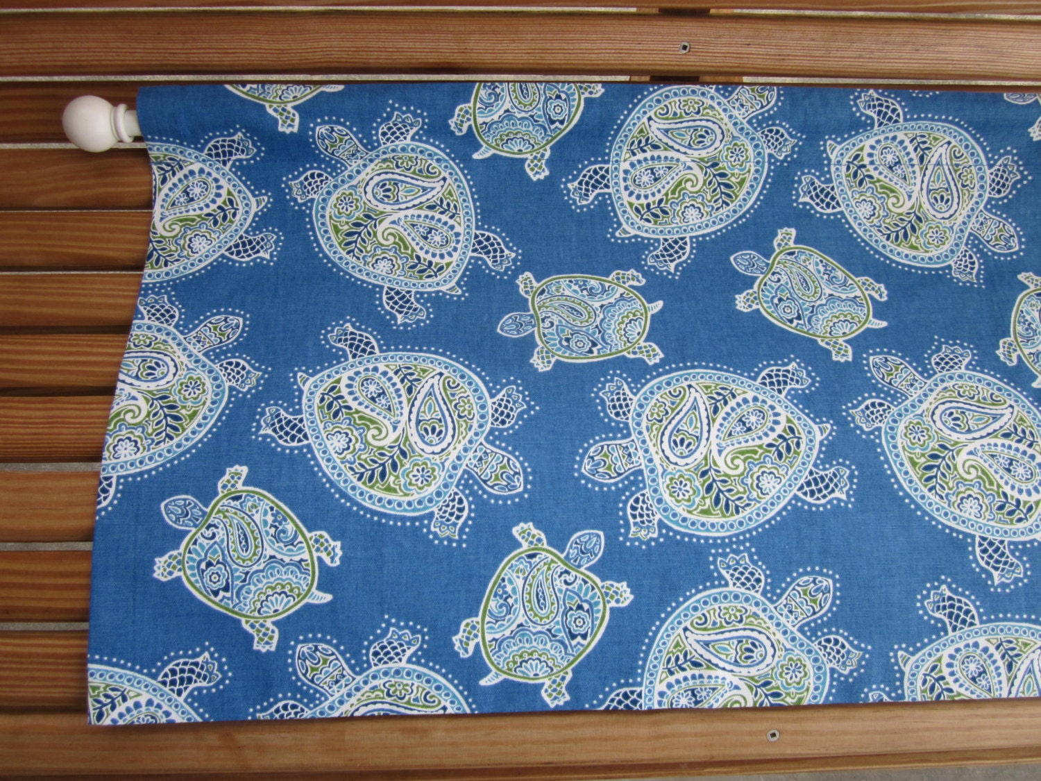 Turtles Valance 50 x 16 Tommy Bahama Home