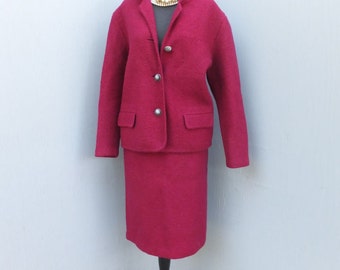 Vintage Original SALZBURGER of Austria Suit Jacket / Shetland Wolle Made in Austria / LARGE
