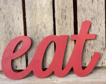 Eat Wall Decor farmhouse kitchen decor eat sign wooden wall art lower Eat Wall Decor farmhouse kitchen decor eat sign wooden wall art lower