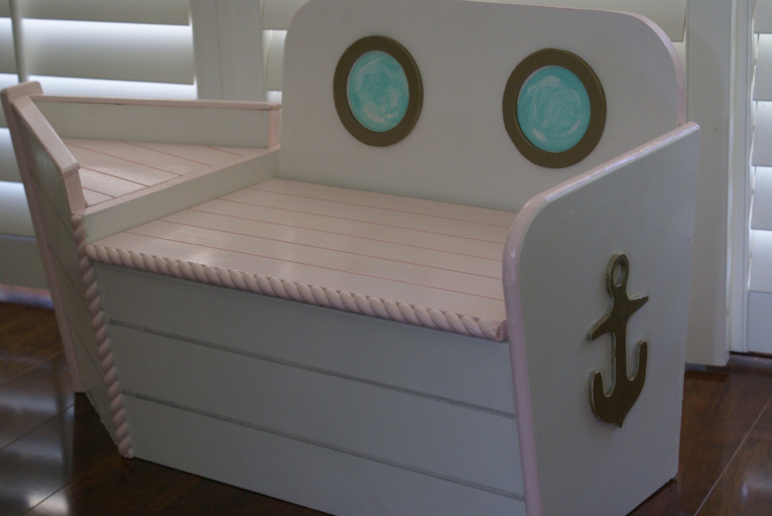 nautical toy chest