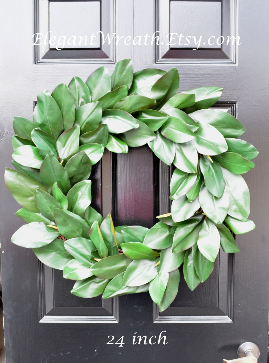 Magnolia Wreath Artificial Magnolia Wreath Magnolia Leaves