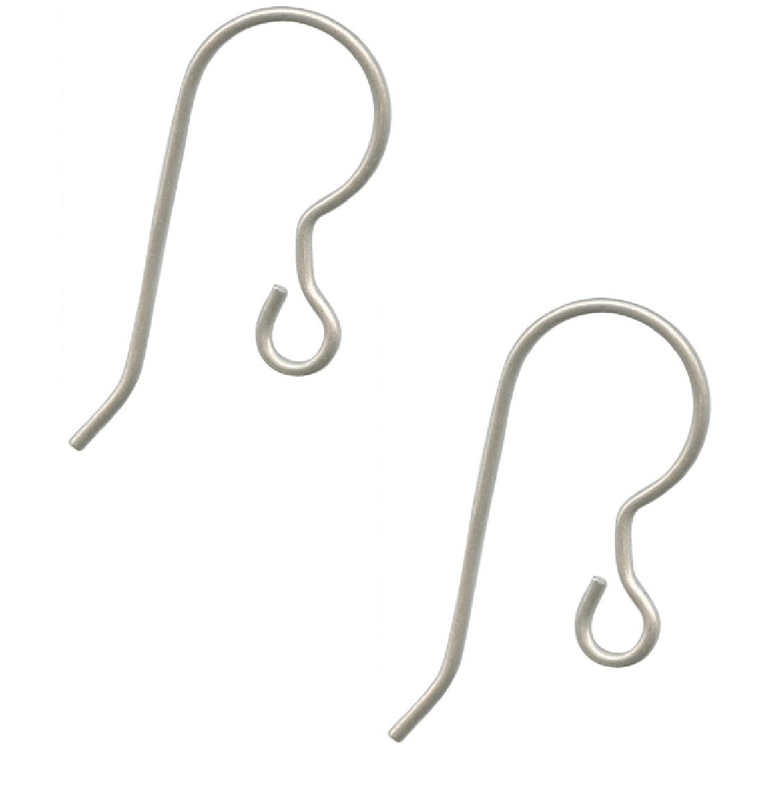 Titanium French Wires for Earrings French Hook style U.S.