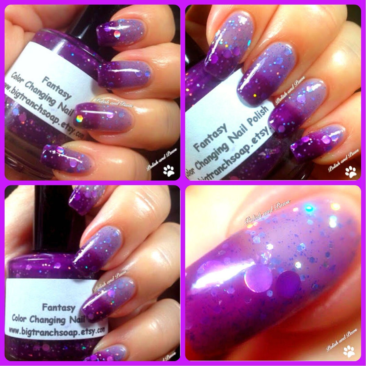 Color Changing Thermal Nail Polish FANTASY