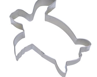 Sea Turtle Cookie Cutter, 5", beach cookie cutter, seaturtle cookie cutter