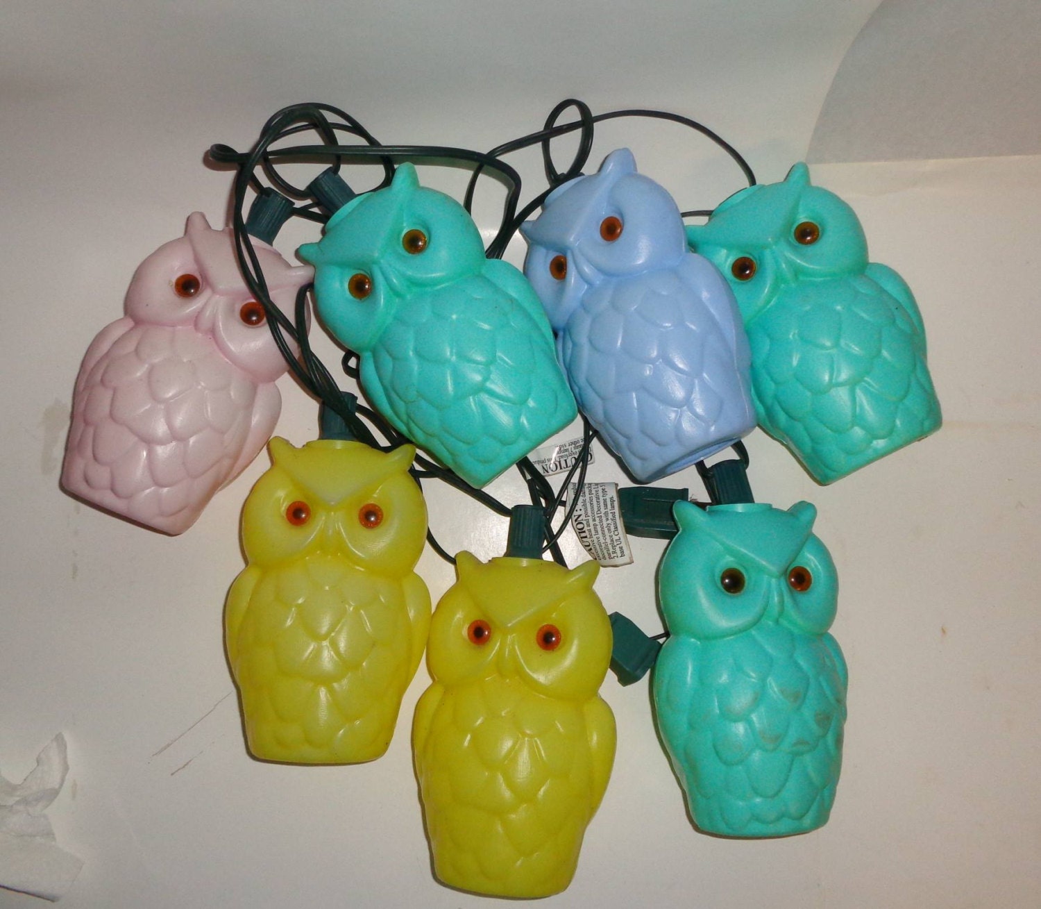 owl outdoor string lights