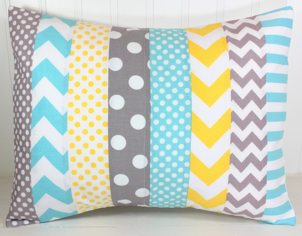 Pillow Cover Nursery Pillow Cover Patchwork Pillow Accent