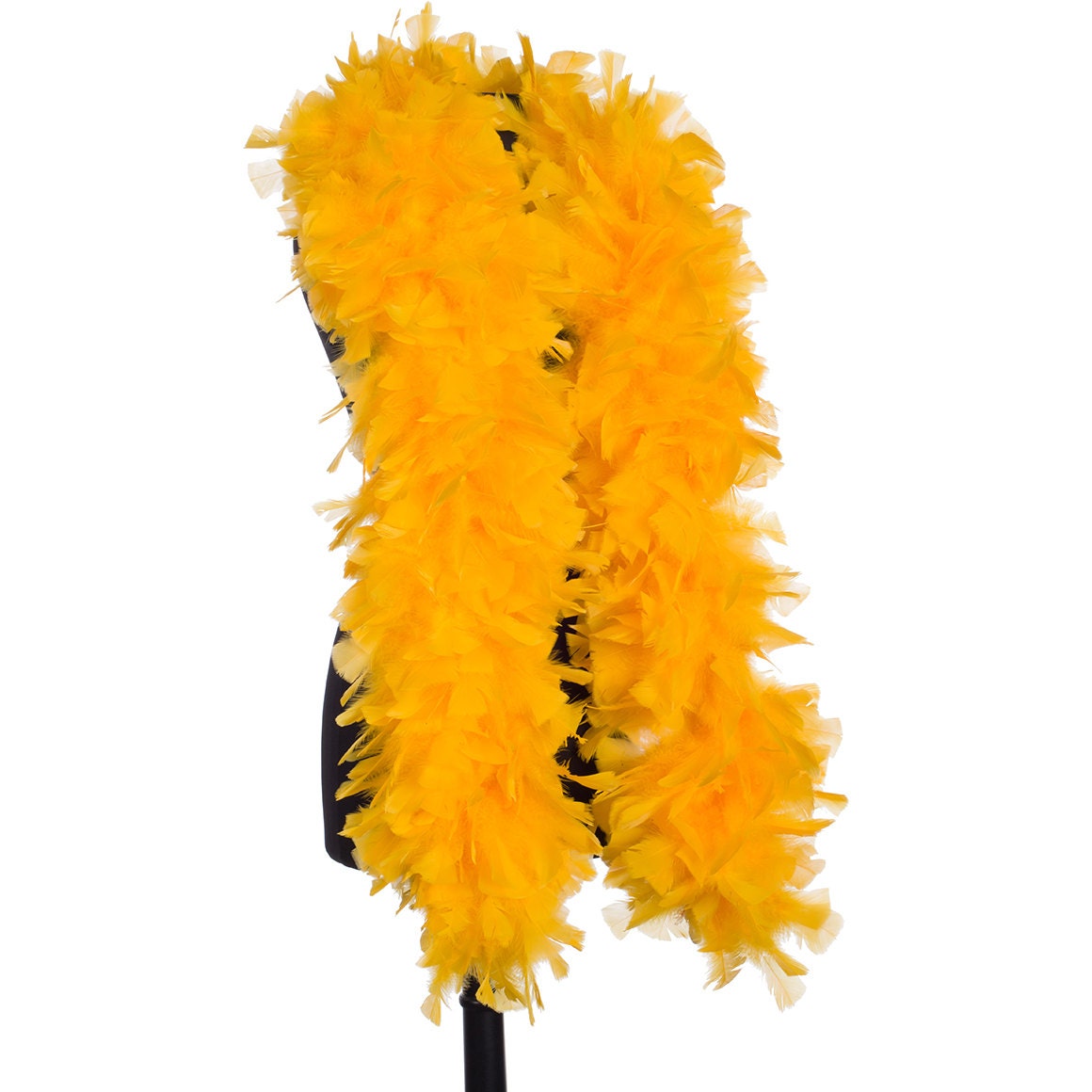 Golden Yellow 150 Gram Turkey Feather Boas by TrishasTemptations