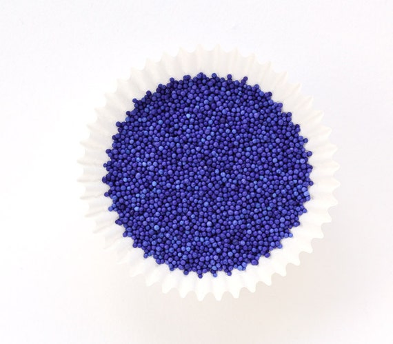 Purple NonPareils for Decorating Cupcakes, Cookies and Cakes (2 ounces) Il_570xn