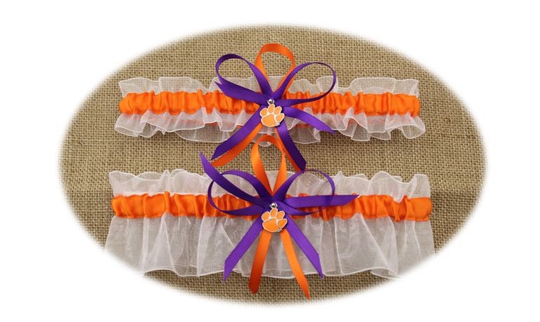 clemson garter wedding