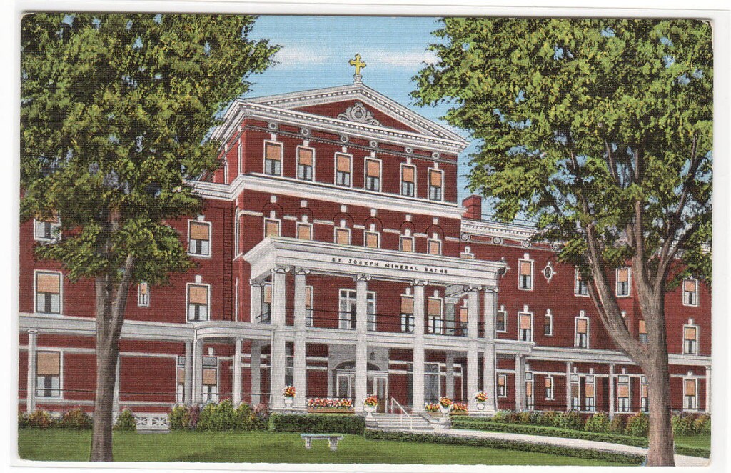St Joseph's Mineral Baths Mount Clemens by ThePostcardDepot