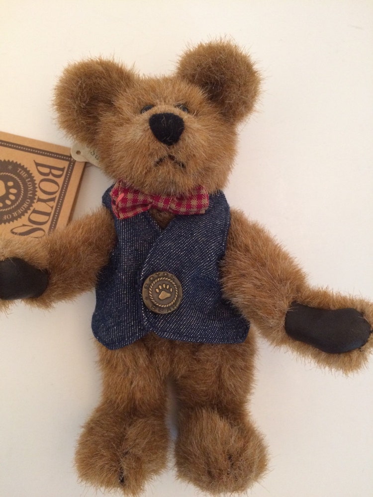 Vintage Boyd Bear Stuffed Teddy Bear by SuburbanVintage on Etsy