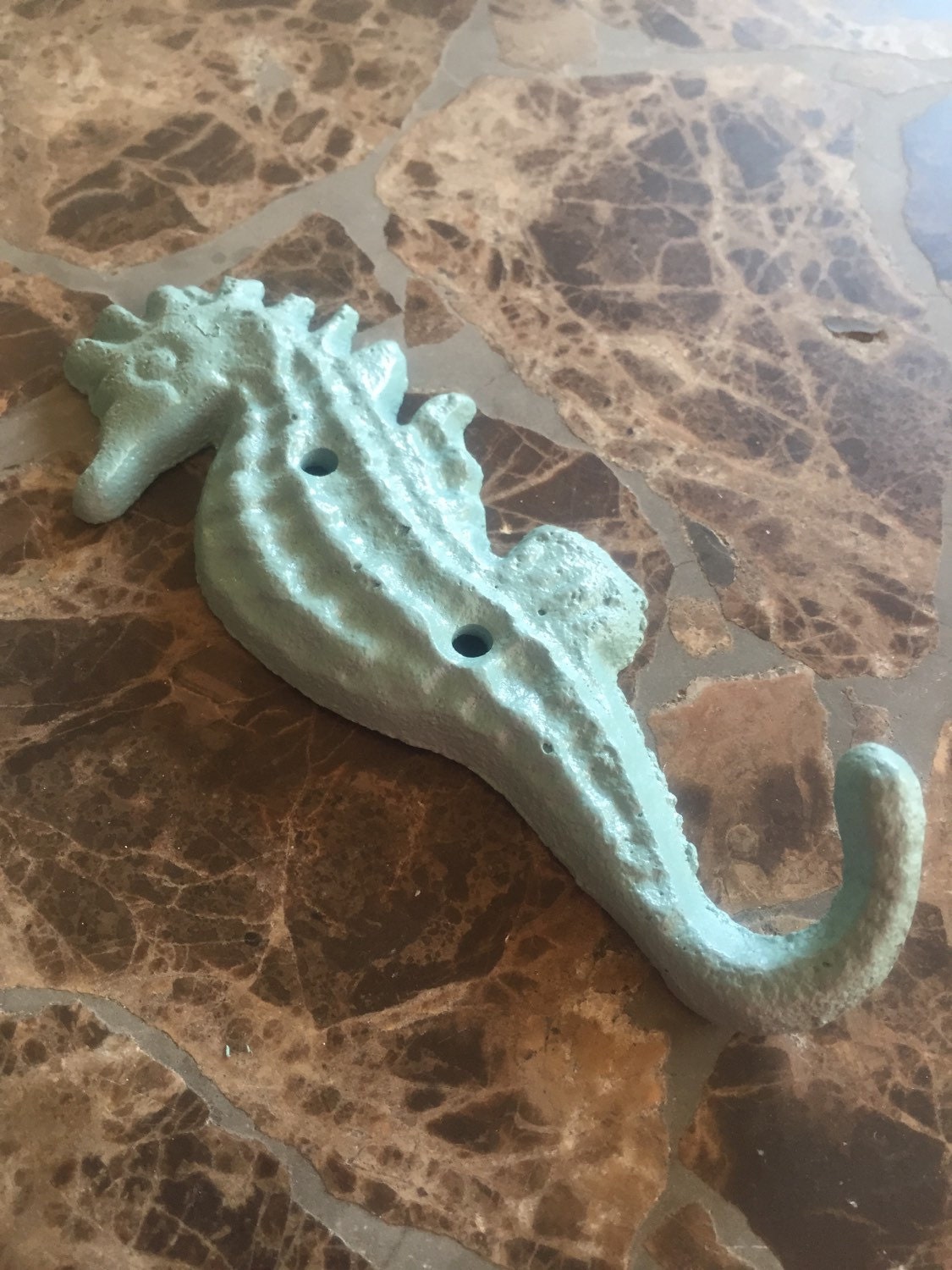 Seahorse Hook/ Wall Decor hook/ nautical wall hook nursery