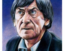 2nd Doctor Patrick Troughton Color Print
