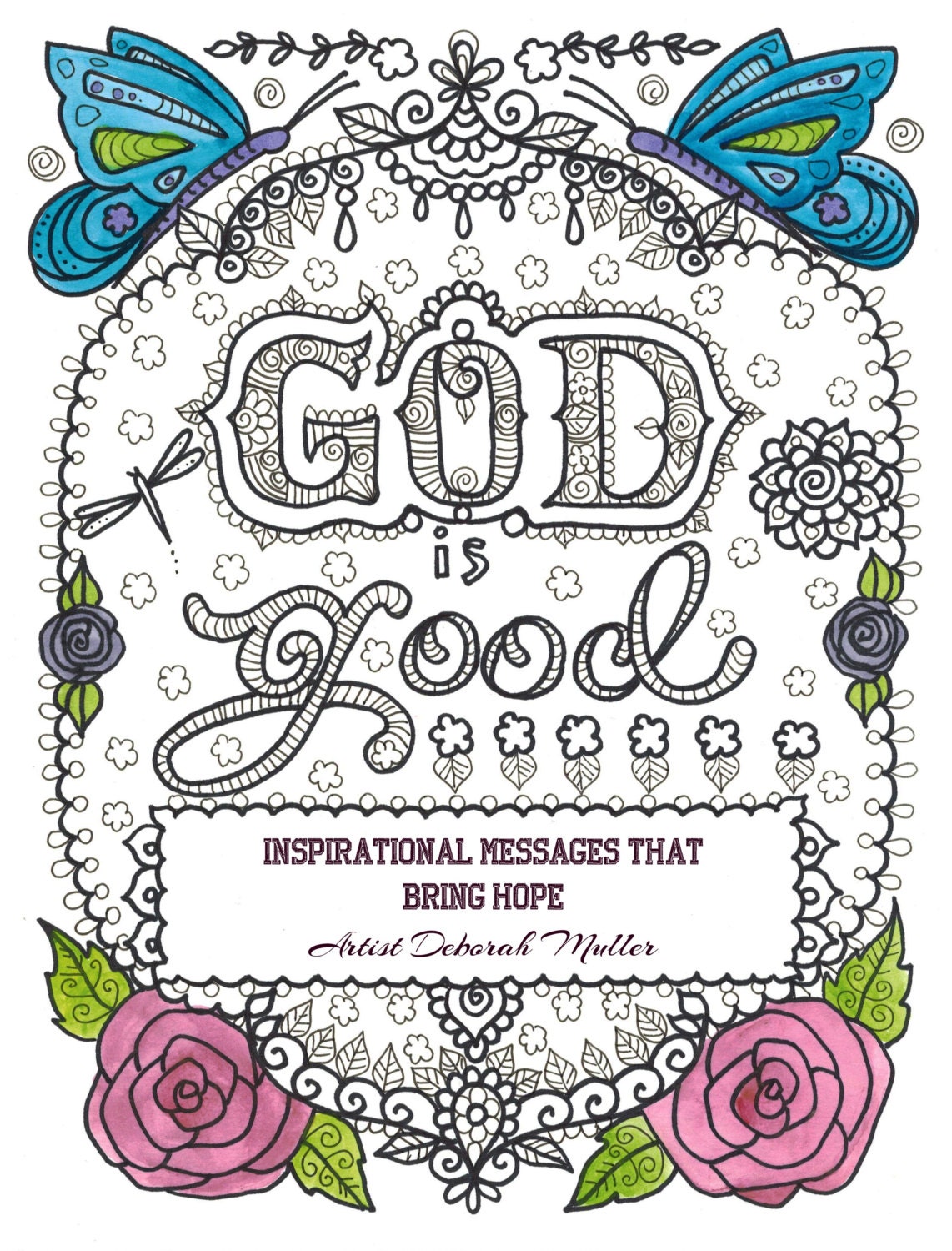 God Is Good Coloring Pages 8