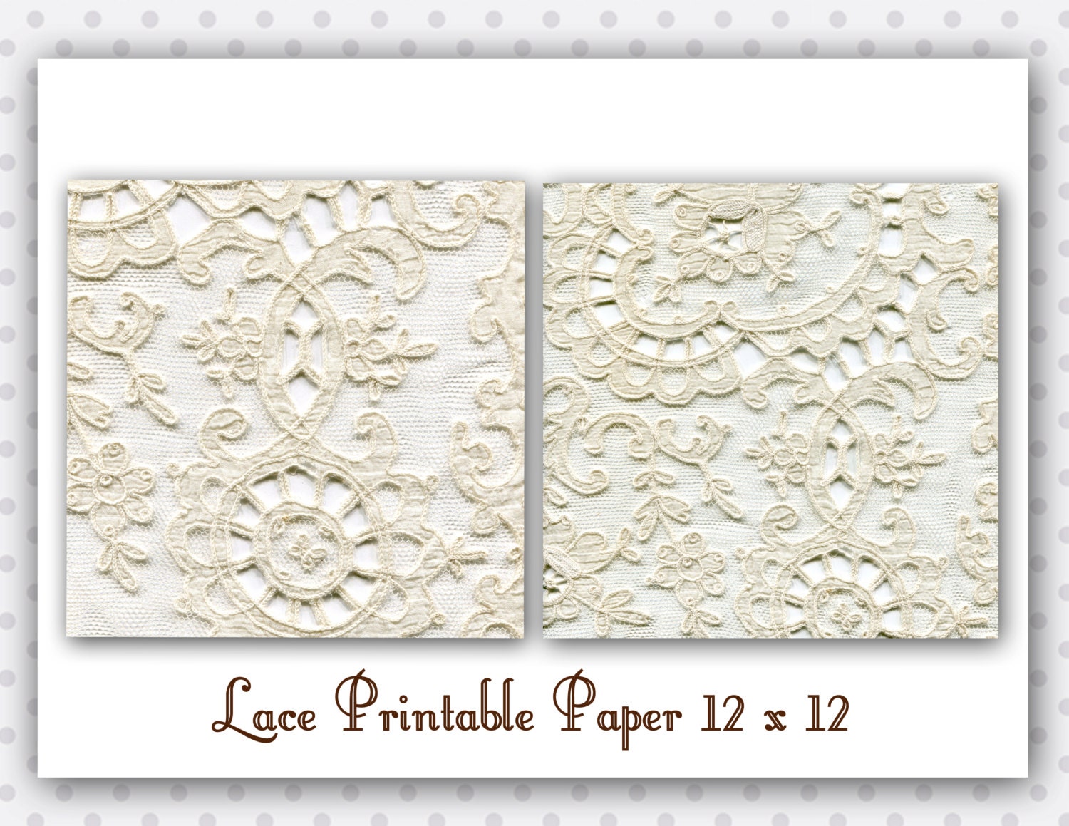 Vintage Lace Paper 4