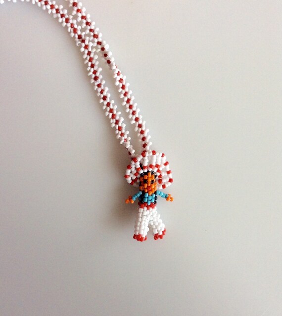 Handmade BEADED Pedro Long Necklace by RevivalVintageATX on Etsy