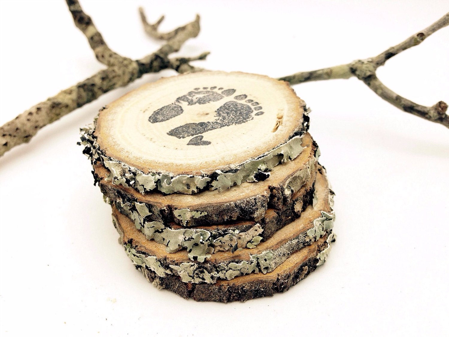 20 Country Baby Shower Favors Reclaimed Branch DIY